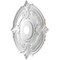 Ekena Millwork Attica PVC Medallion (Canopies up to 7 3/4"), 22"OD x 3 1/2"ID x 1"P, Metallic Vintage Gold CMP22ATDVG - alternate 4